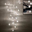 GobekUsa Crystal LED Chandelier for Luxe Living Spaces