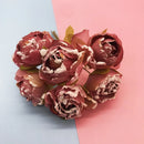 GobekUsa 200pcs Mixed Rose Red Flower Cherry Stamen Berries Bundle for DIY Decor