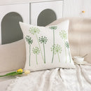 GobekUsa Cactus Lemon Dandelion Palm Tree Cotton Pillow Case 45x45cm Home Decor