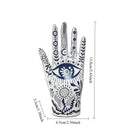 GobekUsa Ceramic Witch Palmistry Hand Jewelry Holder Stand Mystic Fortune Teller Figurine