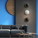 GobekUsa Adjustable LED Crescent Wall Lights - Modern Lighting Fixtures for Bedroom and Living Room