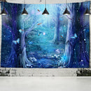 GobekUsa Dinosaur Age Tapestry Wall Hanging Abstract Art Animal Psychedelic Mystery Tapiz