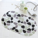 GobekUsa Kids PVC Bathroom Mat with Suction Cups and Drainage in 12 Colors