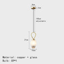 GobekUsa Adjustable Brass Chandelier with G9 Bulb in Black Gold Copper for Kitchen & Restaurant