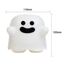 GobekUsa Boo Ghost Silicone Lamp: Touch Sensor Dimmable LED Night Light for Kids