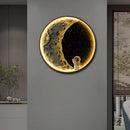 GobekUsa Astronaut LED Wall Lamp: Modern Nordic Resin Round Decor Light