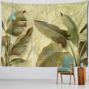GobekUsa Banana Leaf Tapestry Wall Hanging Psychedelic Hippie Tapiz Boho Room Decor