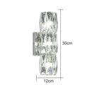 GobekUsa Crystal High-End Wall Lamp for Luxury Living Room, Bedroom, Villa Lighting