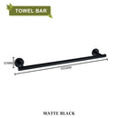 GobekUsa Brushed Gold Bathroom Accessories Set Hand Towel Bar Rack Toilet Paper Holder