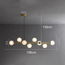 GobekUsa LED Pendant Chandeliers for Modern Living and Dining Room Lighting