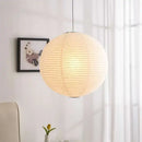 GobekUsa Akari Rice Paper Pendant Lights - Handwoven LED Hanging Lamp for Home Décor