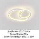 GobekUsa Cobblestone LED Ceiling Lights Living Room Chandelier for Modern Home Decor
