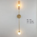 GobekUsa Golden Inclined Tube Wall Light for Modern Luxury Living Room and Bedroom