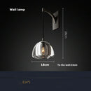 GobekUsa Black Brass Retro Crystal Copper LED Ceiling Pendant for Home Lighting