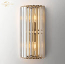 GobekUsa Crystal LED Wall Sconce for Living Room, Bedroom, Bathroom - Modern Indoor Lighting