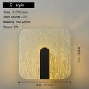 GobekUsa LED Wall Lamp 5W Modern Nordic Sconce Lights for Bedroom Living Room