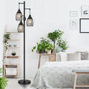GobekUsa LED Birdcage Floor Lamp for Home Décor and Reading in Bedroom, Study, Living Room.