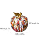 GobekUsa Apple Resin Figure Decorative Ornament for Home Office, Morden Art Craft Decor