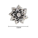 GobekUsa Elegant Porcelain Peony Flower Wall Ornaments