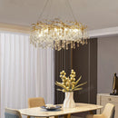 GobekUsa Golden Branch Led Ceiling Chandelier Modern Living Room Pendant Lights