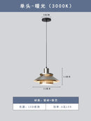 GobekUsa Industrial Retro LED Bedside Pendant Lights for Bedroom, Kitchen, Dining Room