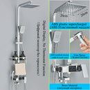 GobekUsa Digital Thermostatic Shower Faucet Set with Bidet Sprayer