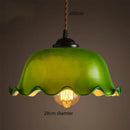 GobekUsa Green Glass LED Pendant Light for Home, Restaurant, Bar, and Loft Style Decor.