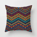 GobekUsa Geometric Square Pillowcase Ethnic Retro Sofa Pillow Cover 45x45cm Home Decor