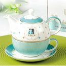 GobekUsa Bone China Tea Set, Phnom Penh Pot, Cups, Mugs, Plates, Home Decor