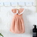GobekUsa Kids Microfiber Coral Velvet Hand Towels - Cute & Quick-dry for Children