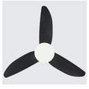 GobekUsa 30W Remote Control Ceiling Fan with Light - Modern Minimalist Design