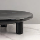 GobekUsa Imitation Marble Resin Three-Legged Fruit Tray - Minimalist Desktop Decoration