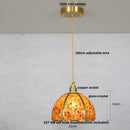 GobekUsa Crystal Glass LED Pendant Lamp: Modern Nordic Style Hanging Light Fixture for Home Decor
