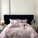GobekUsa Eucalyptus Fiber Flowers Print Bedding Set - Soft Silky Cool Feel