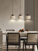 Japanese Travertine Stone Pendant Light