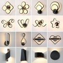 GobekUsa LED Acrylic Wall Light Shade for Bedroom Living Room Home décor