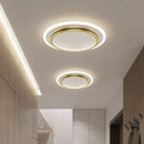 GobekUsa Crystal Ceiling Lights: Modern Indoor Lighting with LED, Round/Square Luminaria