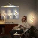 GobekUsa LED Pendant Light for Bedroom Dining Room Bedside Decorative Hanging Lamp