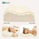 GobekUsa Latex Massage Pillow for Sleeping - Orthopedic Memory Foam Pillow
