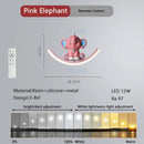 GobekUsa Kids Unicorn Pendant Lamps White Bear Pink Elephant Chandeliers