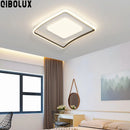 GobekUsa LED Ceiling Lights White Black Infinite Dimming Home Lighting Fixtures
