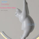 GobekUsa Kids Unicorn Pendant Lamps White Bear Pink Elephant Chandeliers