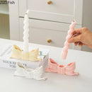 GobekUsa Bowknot Candle Holder | Desk Decoration, Aroma Diffuser, Home Aroma Container