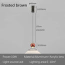 GobekUsa LED Bedside Pendant Light for Minimalist Home Decor