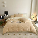 GobekUsa Cotton Queen Bedding Set: Duvet Cover, Sheets, Quilt Cover, Pillow Covers -Soft & Comfortable