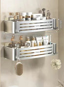 GobekUsa Corner Shelf Organizer - Bathroom & Kitchen Storage Solution