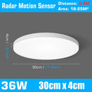 GobekUsa LED Ceiling Lamp with Radar Motion Sensor | Smart Home Lighting 24W 36W 30cm