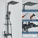 GobekUsa Digital Display Shower System with Thermostatic Control and Tub Spout