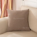 GobekUsa Cotton Linen Pillow Cover Set for Home Decor - Plain Cushion Covers