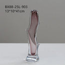 GobekUsa Glass Vase Branch Fork Shape Thick Bottle Floral Arrangement Terrarium